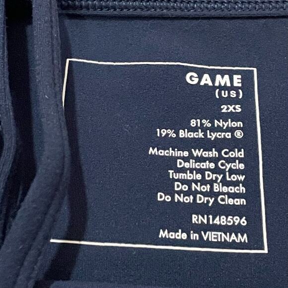 Game by Universal Standard Next-to-Naked Tank - Blue - 4XS (00-0) - Picture 12 of 16